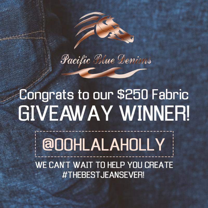 Congratulations to Our Denim Contest Winner!